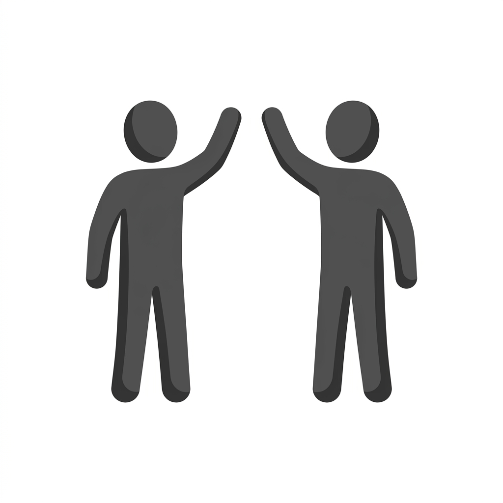 pictogram Afscheid nemen