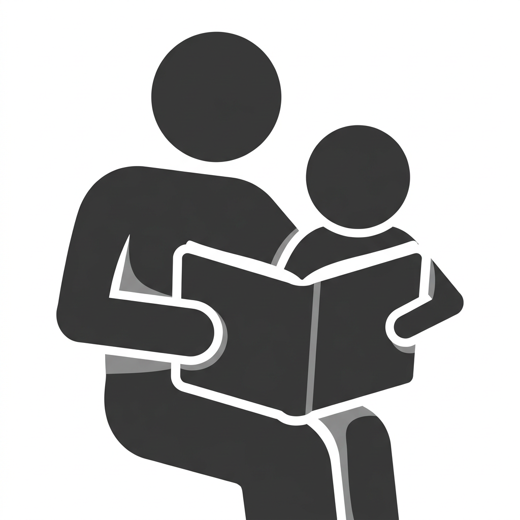 pictogram Een verhaal voorlezen