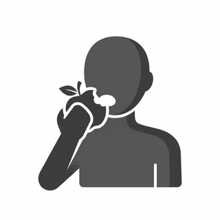 pictogram Fruit eten