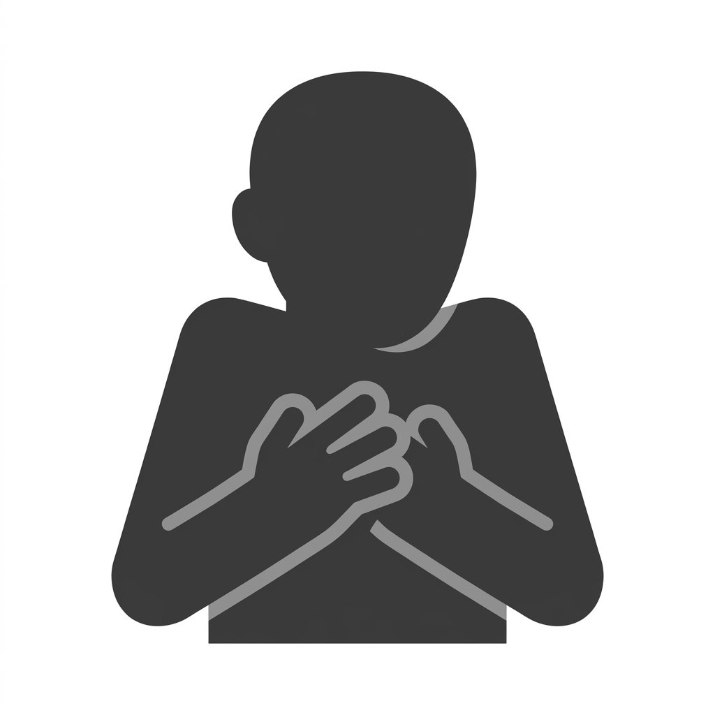 pictogram Zenuwachtig